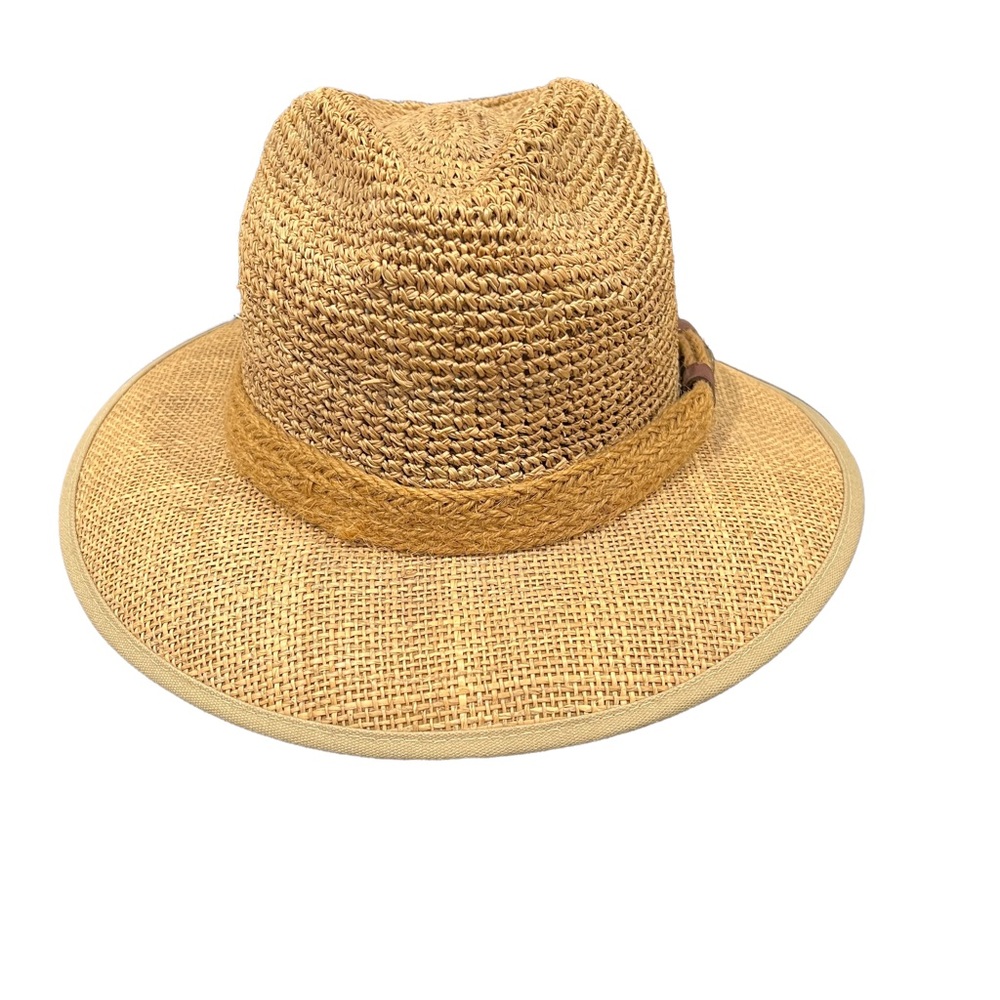 SUMMER CLUB OF AUSTRALIA  Straw Natural Fiber Protection Against Skin Cancer Hat